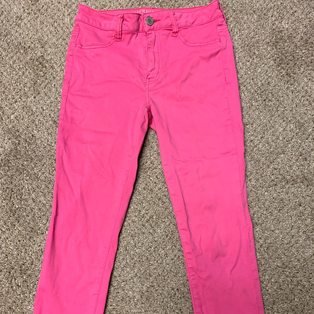 Women’s Size 6 pink American Eagle Jegging